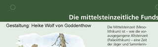 mittelsteinzeitliche Jäger und Sammler in Breitenborn